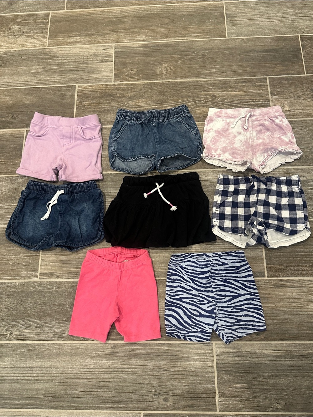 Baby Girl Assorted Shorts - 18 month